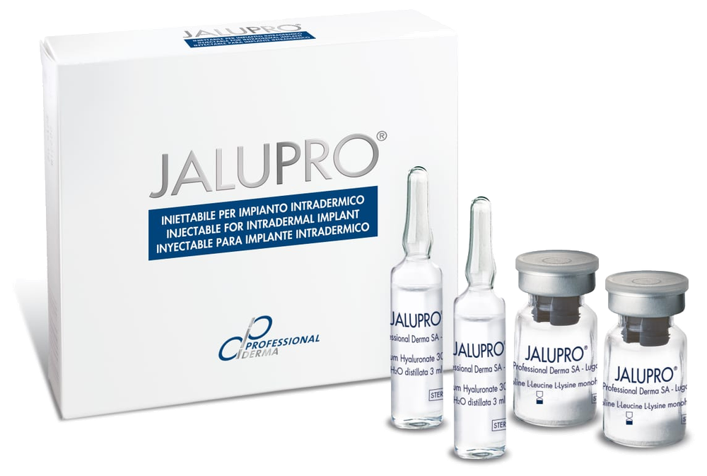 Jalupro Classic carton with two ampoules and two vials